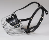 Light Weight Wire Basket Dog Muzzle for K-9 dogs