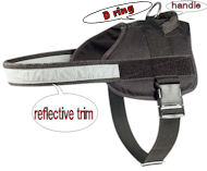 Padded Harness Service Dog Vest for K9 Dogs