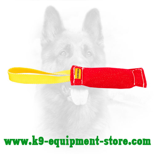 Canine Bite Tug Made of French Linen for Training
