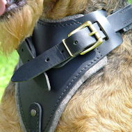 Canine Leather Dog Harness-Working,Training Agitation Dog Harnes-K9 Dogs