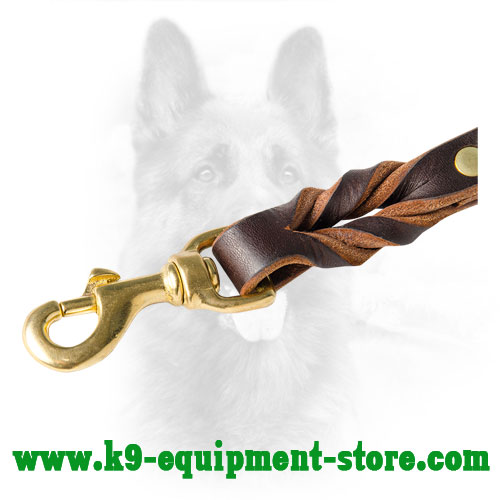 Brass Snap Hook for Easy Control Over Police Dogs
