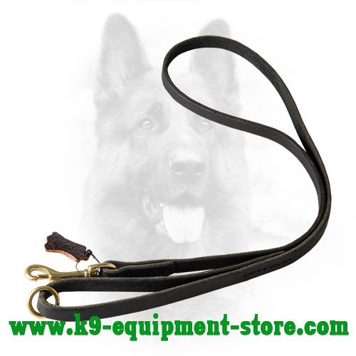 Leather Dog Leash Multifunctional with Floating Ring
