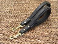 Short leather dog Lead- short dog Leash - Lead HANDLE-K9 Dogs