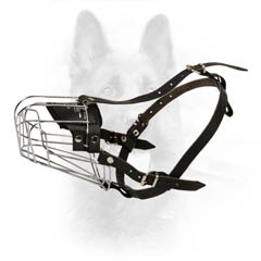 Canine Multi-Purpose Metal Basket Dog Muzzle
