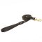 Genuine Leather K9 Leash with Brass Snap Hook