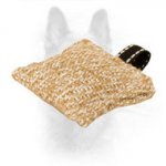 Easy-to-Carry Puppy Bite Tug Made of Jute