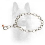 Multimode Stainless Steel Fur Saver K9 Collar - 1/9 inch (3.0 mm) link diameter