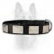 Nylon Dog Collar For K9 Dogs With Vintage Plates
