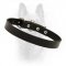 Safe And Comfortable Leather Dog Collar For Police Dogs