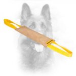 Soft Leather Dog Bite Tug