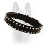 High Quality Nylon Spiked Dog Collar For Walking In Style