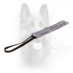 Multifunctional French Linen Canine Bite Tug for Developing Bite Skills