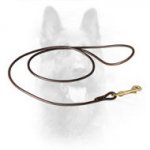 K9 Show Leather Dog Leash