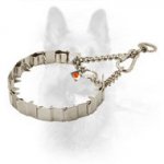 Neck Tech Stainless Steel Police Dog Pinch Prong Collar