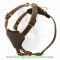 Fully Safe Small Leather Dog Harness For K9 Puppies