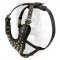 Studded Leather Dog Harness for Canine Walking