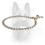 Stainless Steel K9 Choke Fur Saver Collar - 1/9 inch (3.0 mm) link diameter