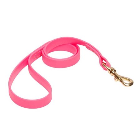 Pink Waterproof dog Leash Made of Biothane