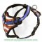 Handmade American Pride K9 Leather Dog Harness