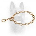 Curogan Fur Saver K9 Choke Collar - 1/9 inch (3.0 mm) link diameter
