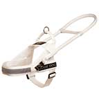 ''True White Guide'' Nylon Dog Harness for Assistance Work