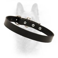Safe And Comfortable Leather Dog Collar For Police Dogs