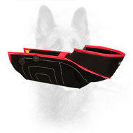 French Linen Dog Bite Sleeve with 2 Inside Handles