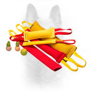 French Linen Dog Bite Tugs for Different Sizes and Breeds