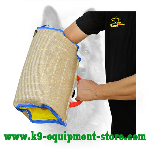 Canine Jute Bite Sleeve with Exterior Handle