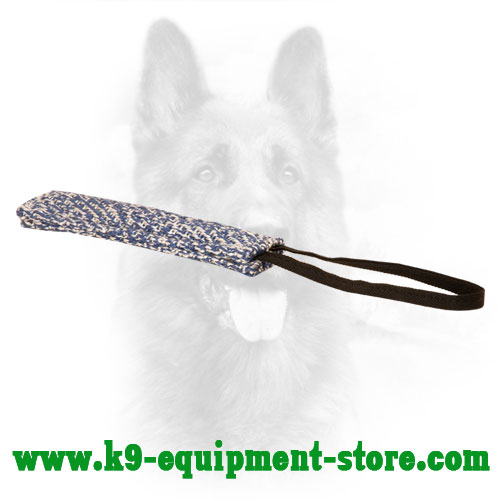 French Linen Dog Bite Tug for Prey Drive Training