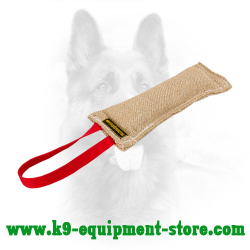 Jute K9 Bite Tug with Handle for Training