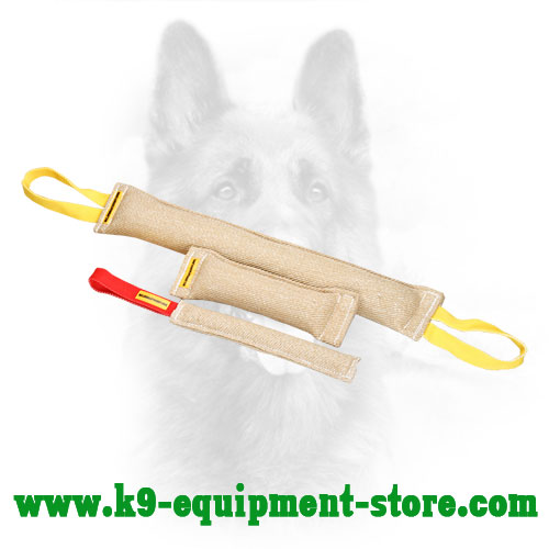 Jute Canine Bite Tug Set for Training
