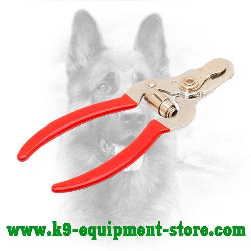 Dog Nail Trimmer Equipped with Vinyl Handles