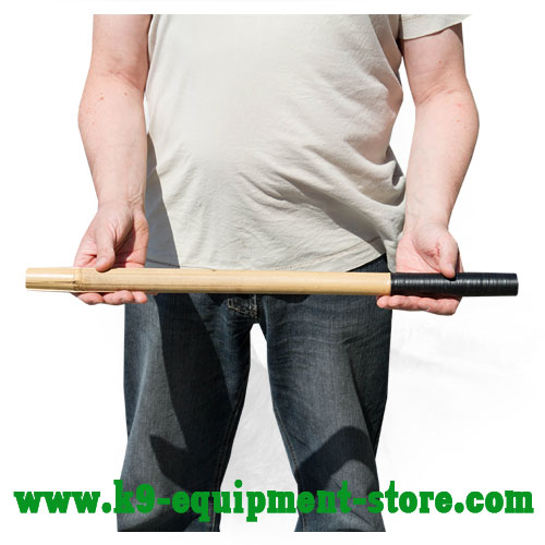 Dog Stick Bamboo with Tape Covered Handle Grip