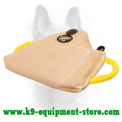 Canine Jute Bite Builder with One Inside Handle