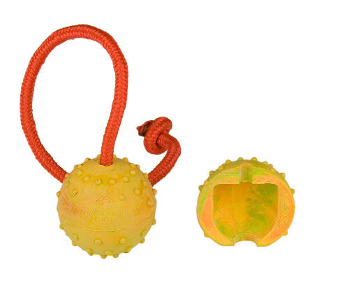Dotted Rubber K9 Training Ball