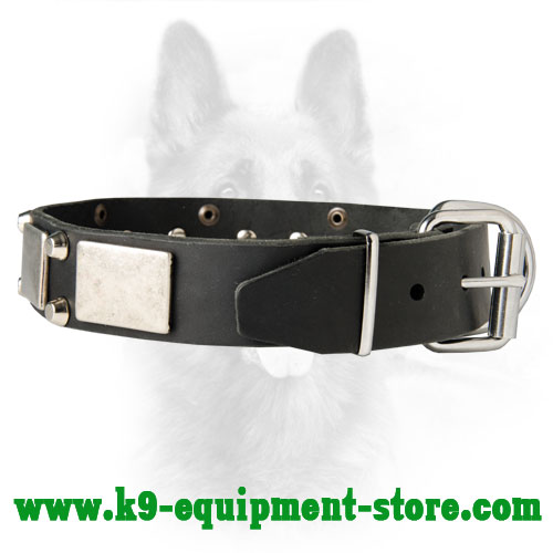 Nickel Plates and Studs Serve for Collar Decoration 