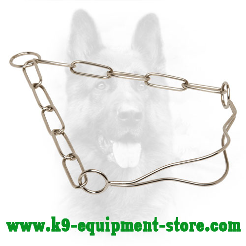 Canine Chrome Plated Collar for Dog Shows