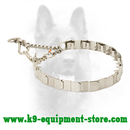 Neck Tech Prong Collar for K9 Behavior Correction