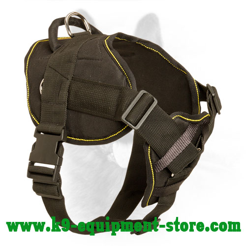 Nylon Dog Harness for K9 Walking, Tracking, Pulling,  Training