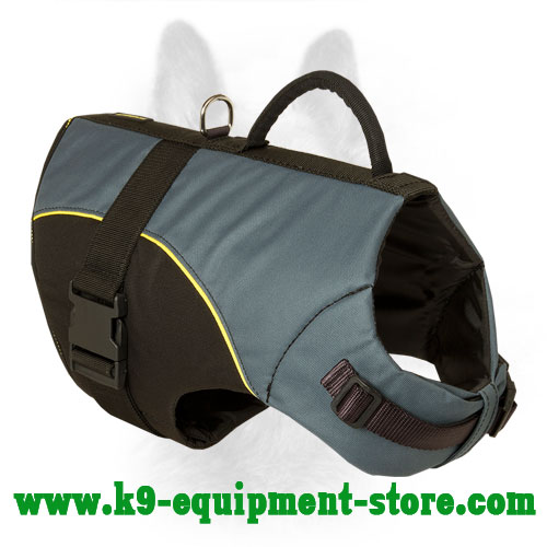 Nylon Dog Vest for K9 All Weather Walking and Rehabilitation