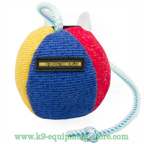 Bite Training French Linen Dog Toy