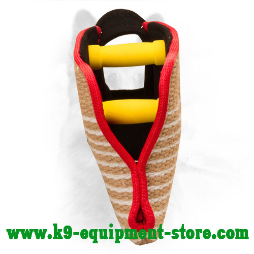 Innovative Jute Dog Bite Builder for K9 Puppies