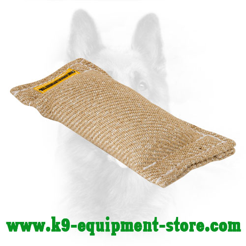 Pocket Size K9 Jute Bite Tug without Handles