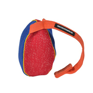 "Perfect Reward" French Linen Bite Tug for Puppies and Small dog - 6 x 4 inch (15 x 10 cm)