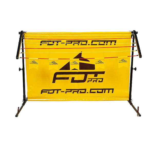Aluminum/Polyster Dog Barrier for Long Jump Training